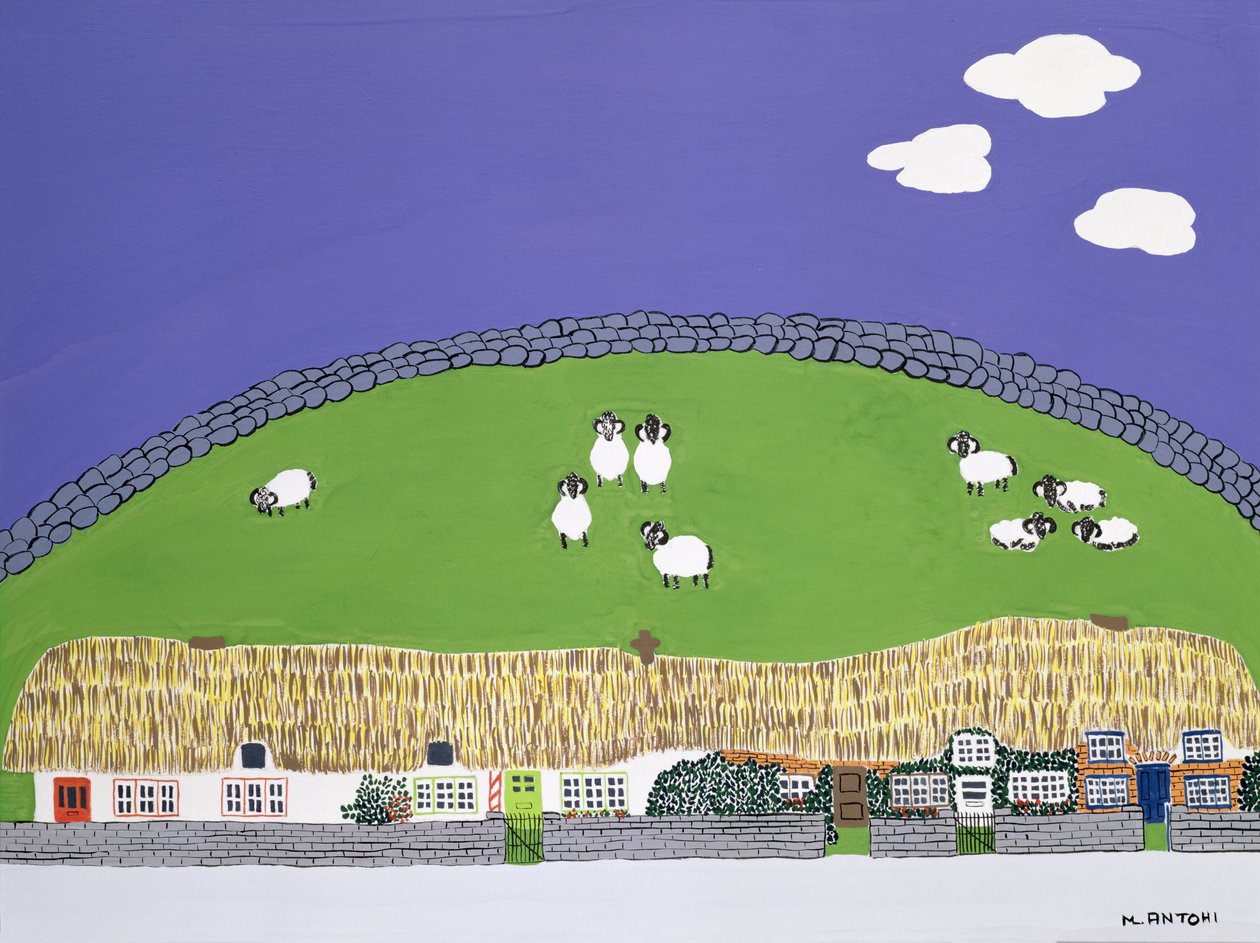 Koyunlar ve bulutlar by Micaela Antohi