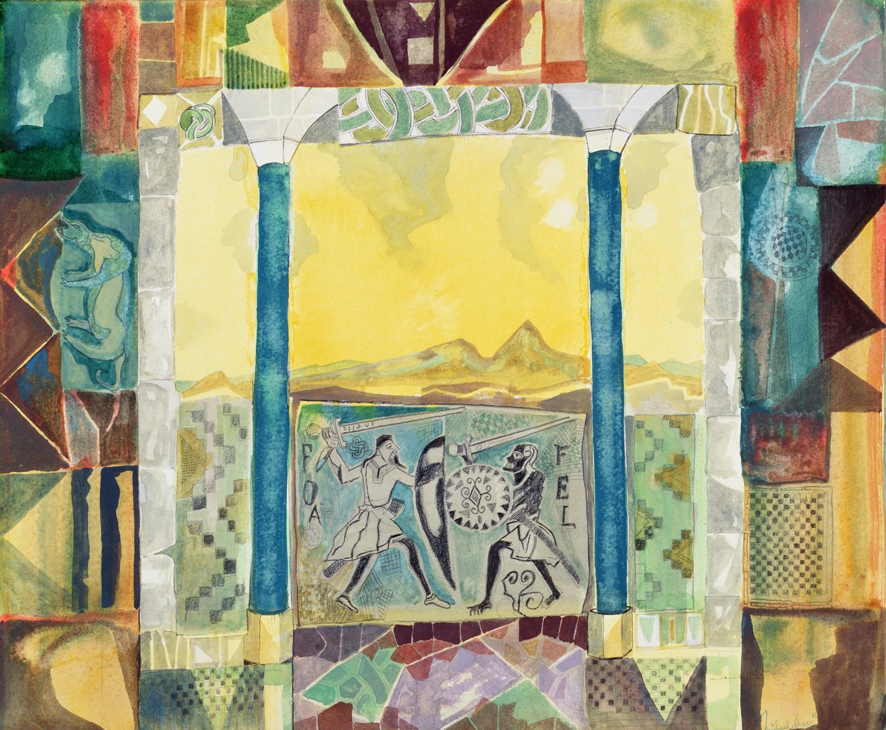 Etrüsk Savaşçıları, Toskana by Michael Chase