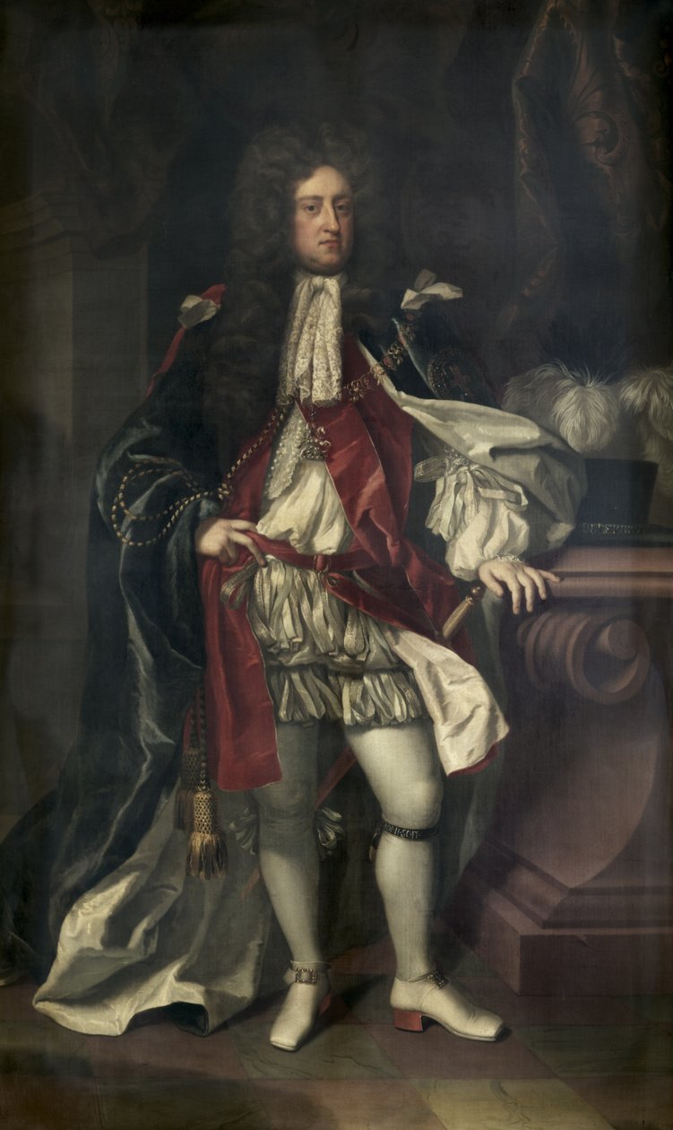 Danimarka Prensi George (1653-1708) by Michael Dahl