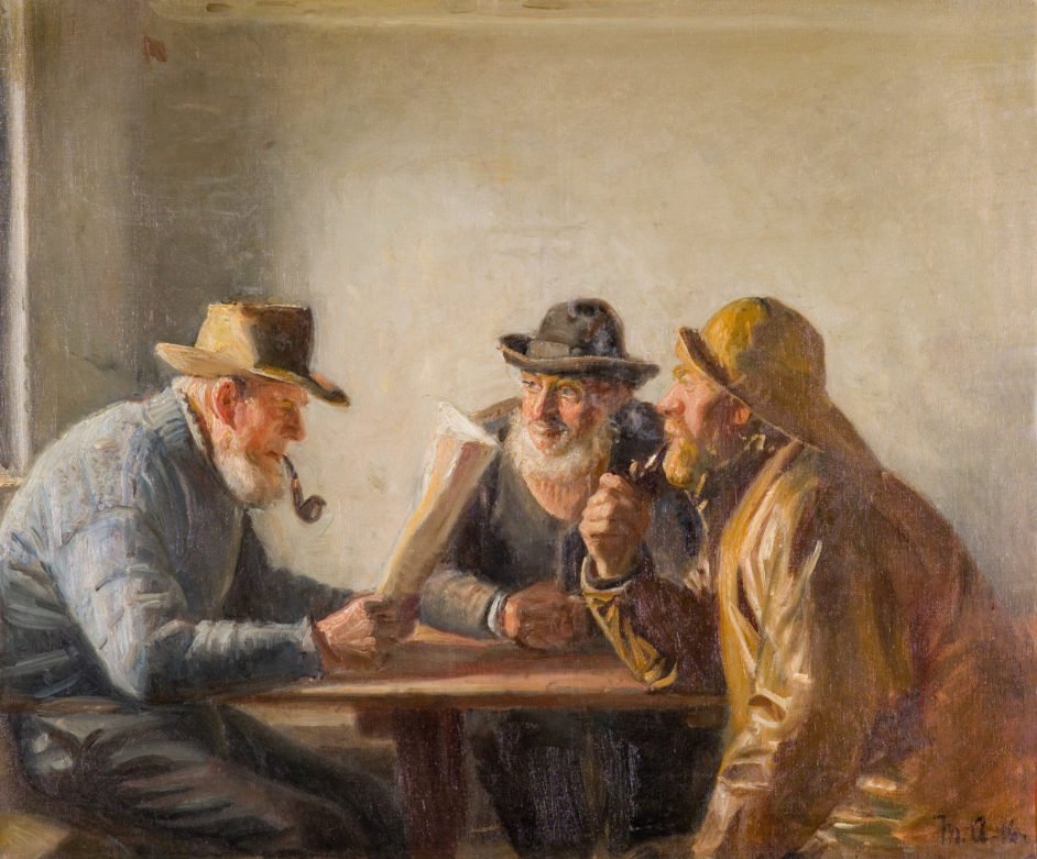 Handaki balıkçılar by Michael Peter Ancher