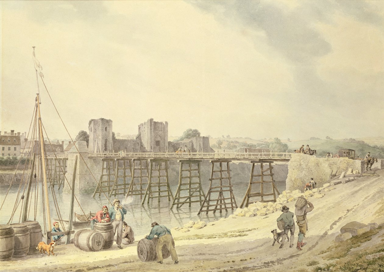 Usk üzerinde Newport by Michael Rooker