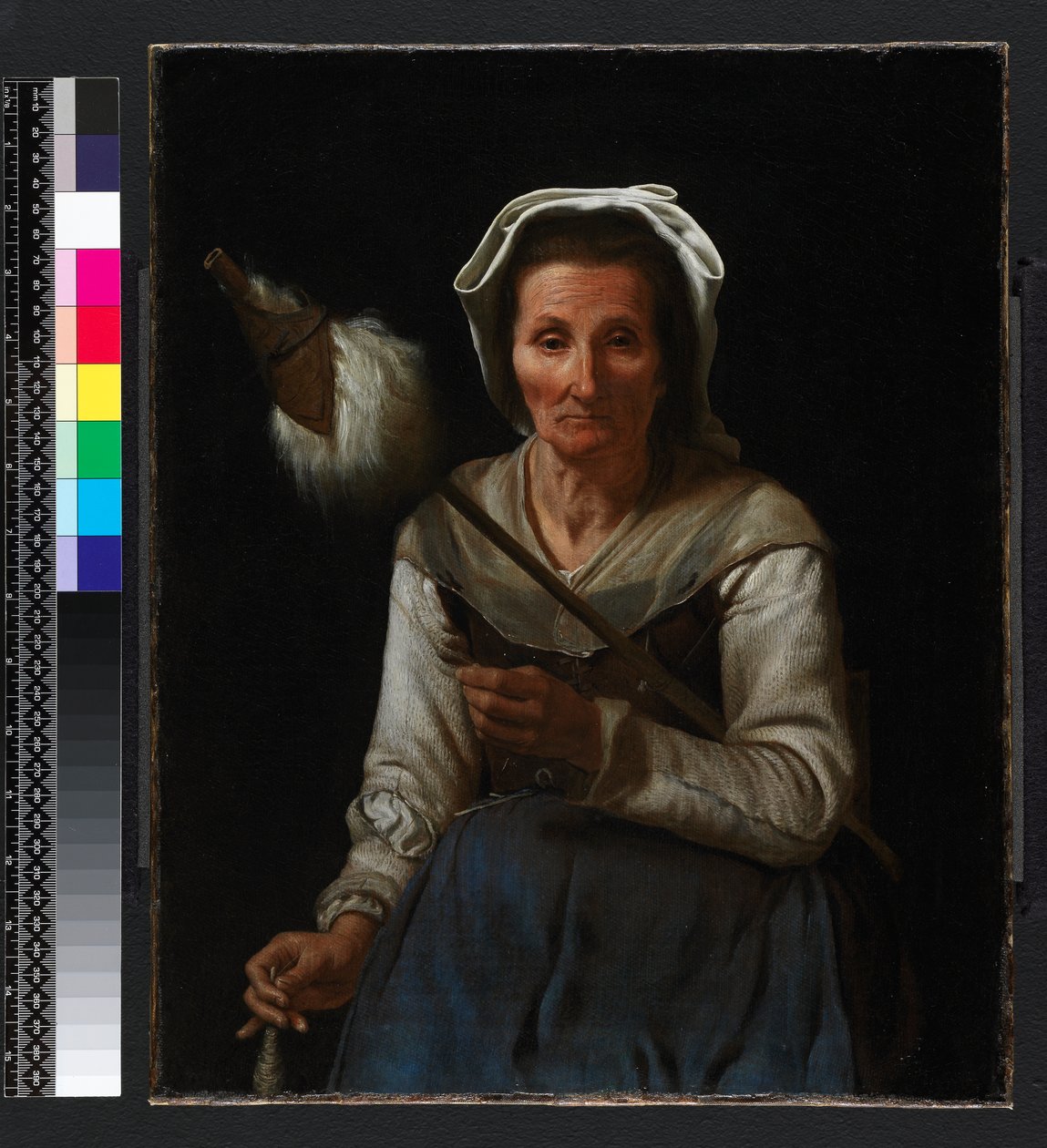 Dönen Yaşlı Kadın, 1646-48 by Michael Sweerts