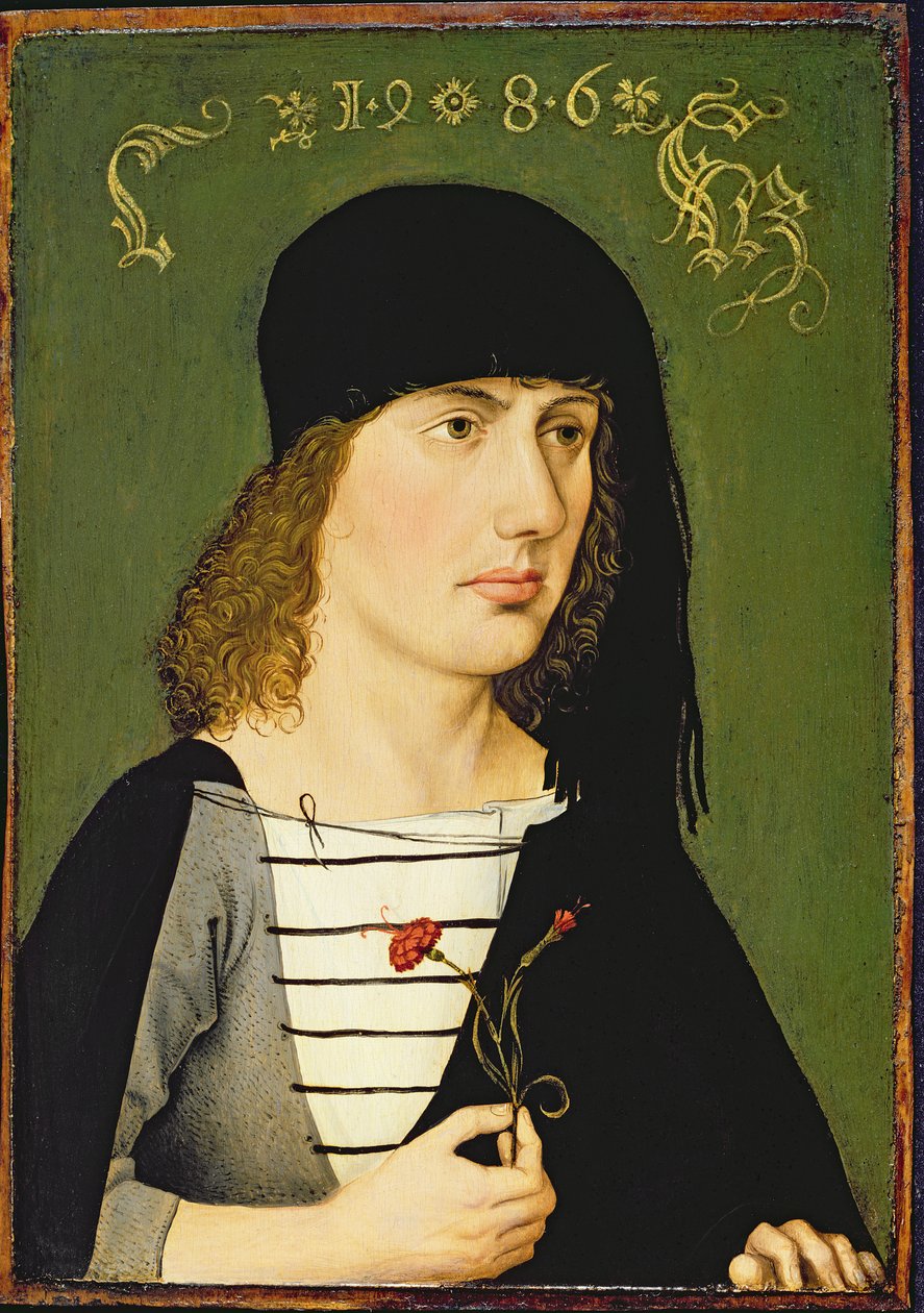 Genç Bir Adam, 1486 by Michael Wolgemut or Wolgemuth