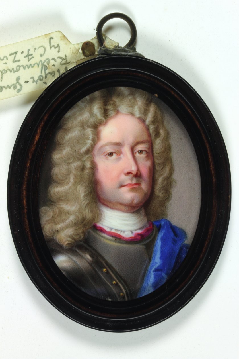 Major-General John Richmond Webb (enamel) by Michael (after) Dahl