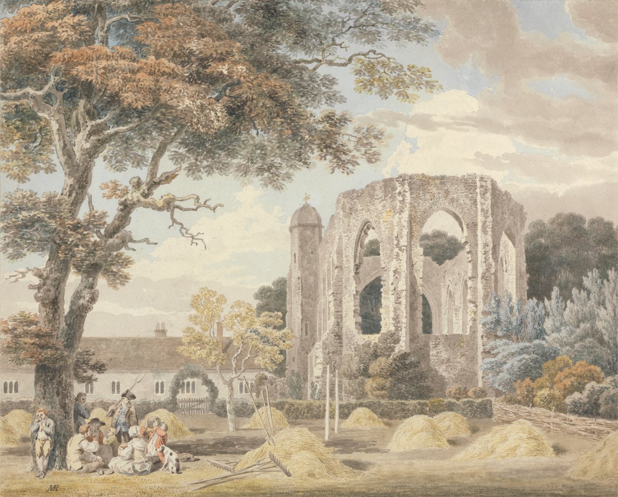 Greyfriars Manastırı Şapeli, Winchester by Michael Angelo Rooker