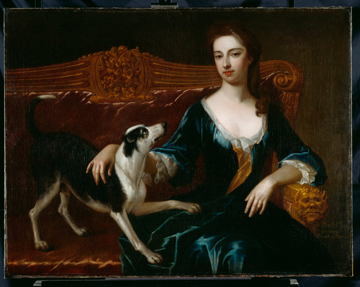 Elizabeth Gray, daha sonra Portsmouth Kontesi (tuval üzerine yağlıboya) by Michael Dahl