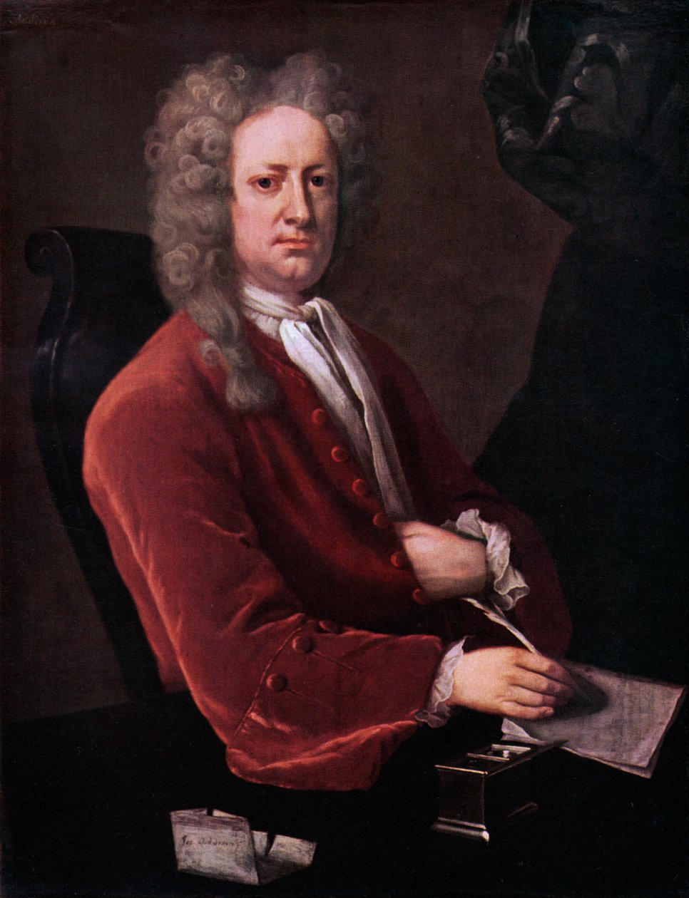 Joseph Addison - portre by Michael Dahl