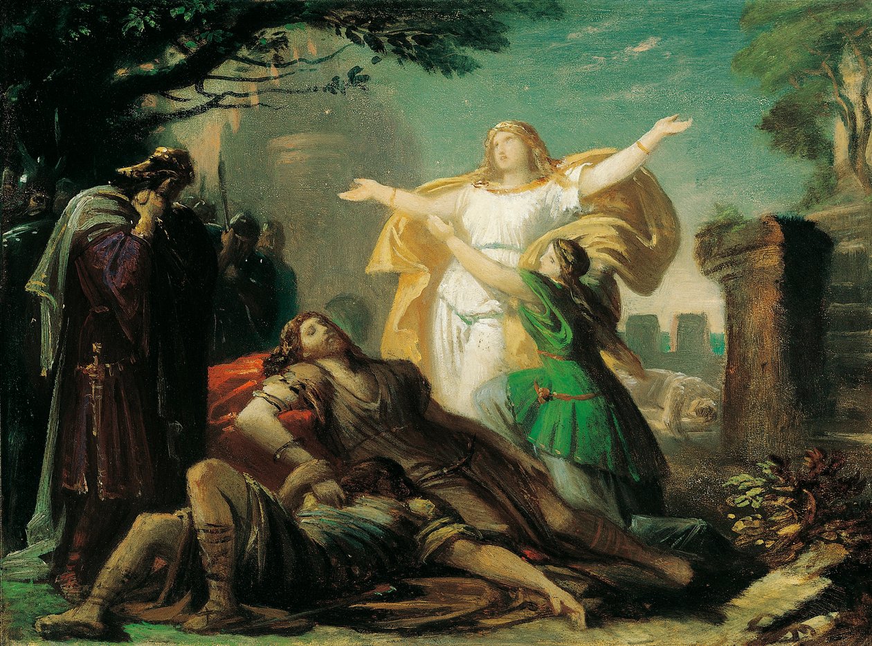 Monaco, Tristan ve Isolde için set tasarımı, Richard Wagner by Michael Echter