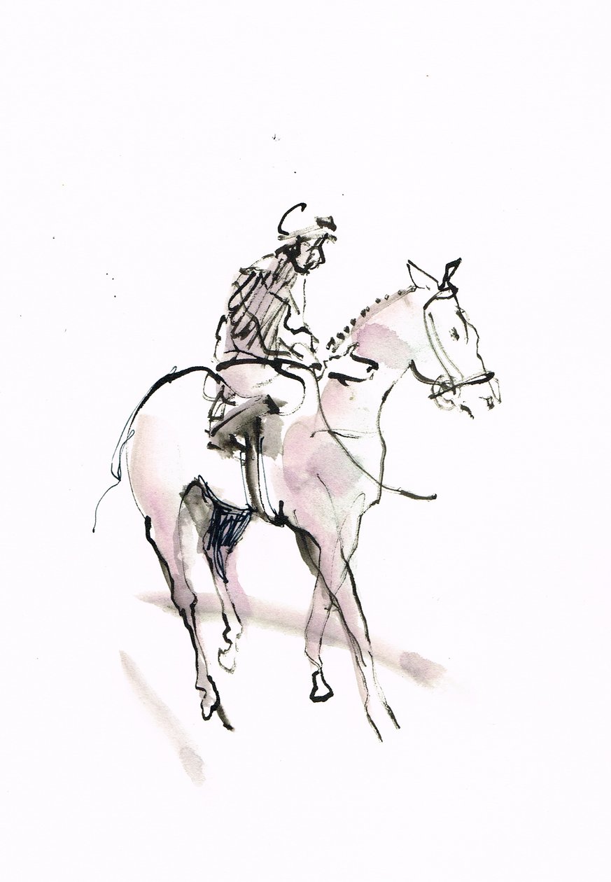 İsimsiz, 2018 (kağıt üzeri suluboya) by Michael Frith