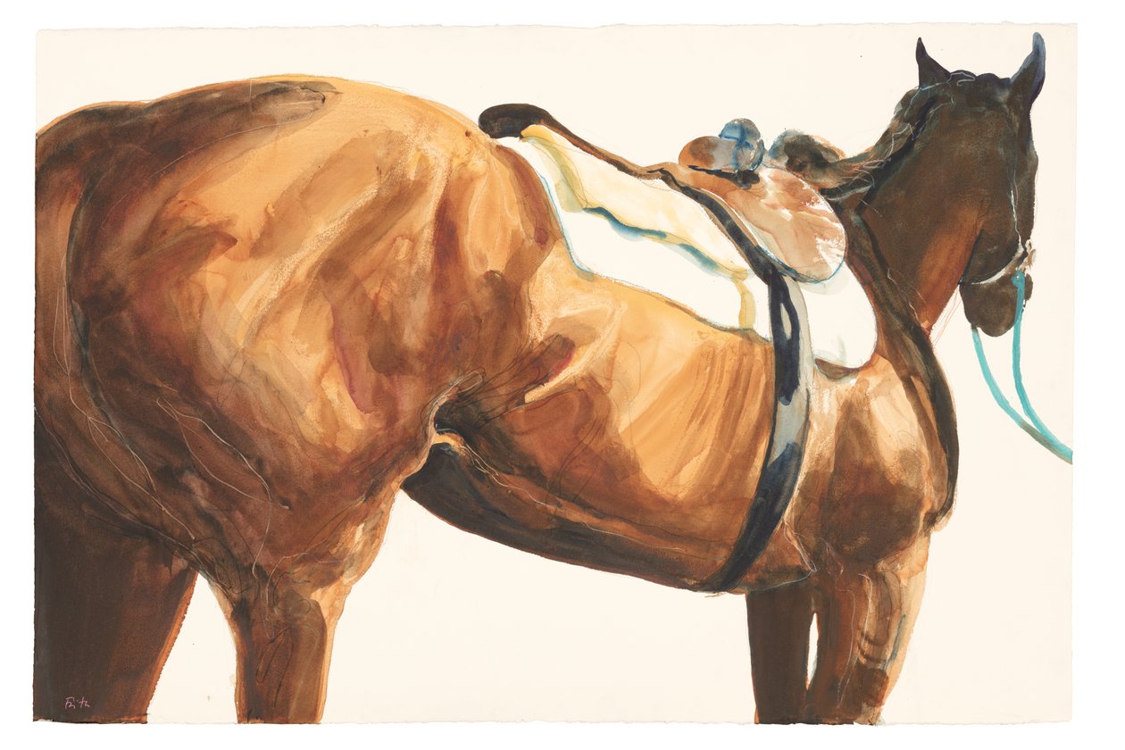 İsimsiz, 2018 (kağıt üzeri suluboya) by Michael Frith