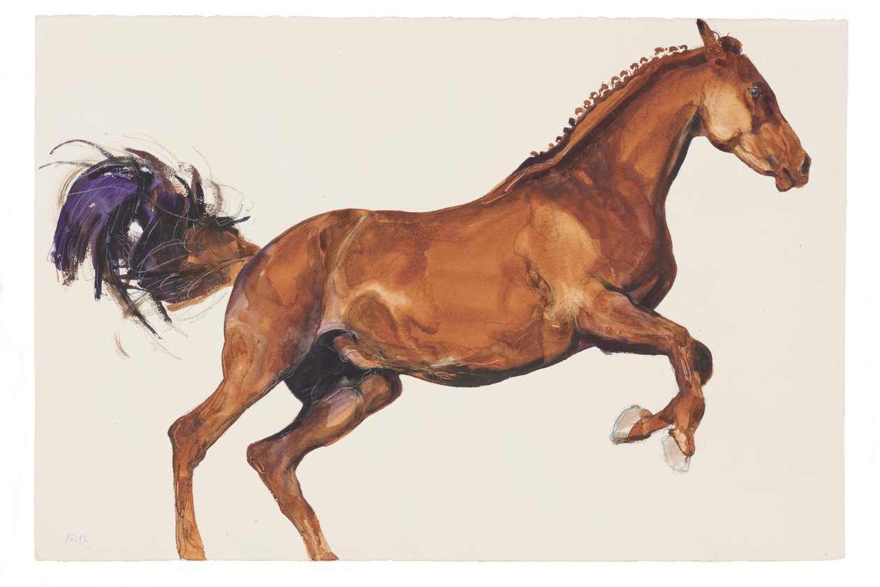 İsimsiz, 2018 (kağıt üzeri suluboya) by Michael Frith