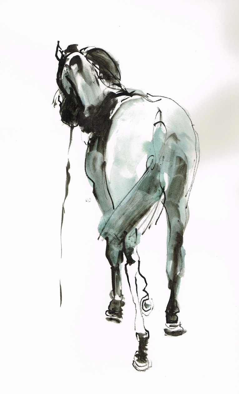 İsimsiz, 2018 (kağıt üzeri suluboya) by Michael Frith