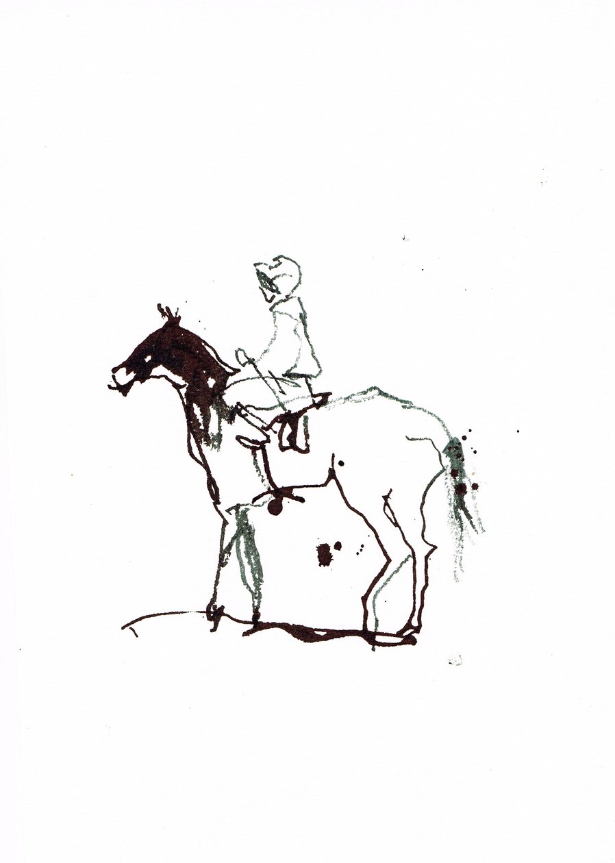 İsimsiz, 2018 (kağıt üzeri suluboya) by Michael Frith