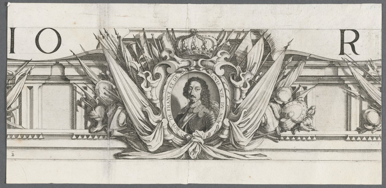 La Rochelle Kuşatması: Levha 2, 1628-1630. by Michael Lasne