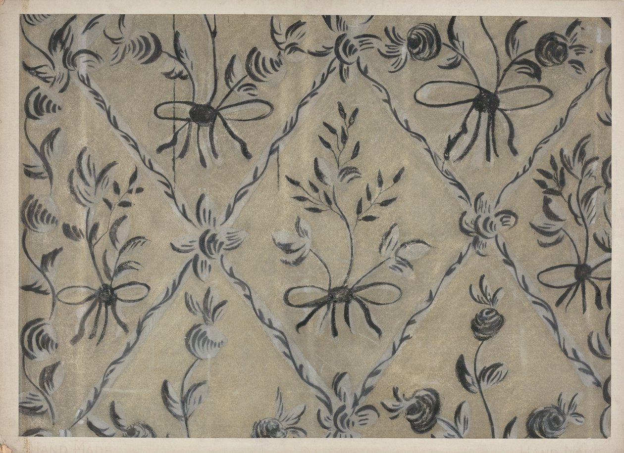 Serbest El Dekorlu Duvar, c. 1939. by Michael Lauretano