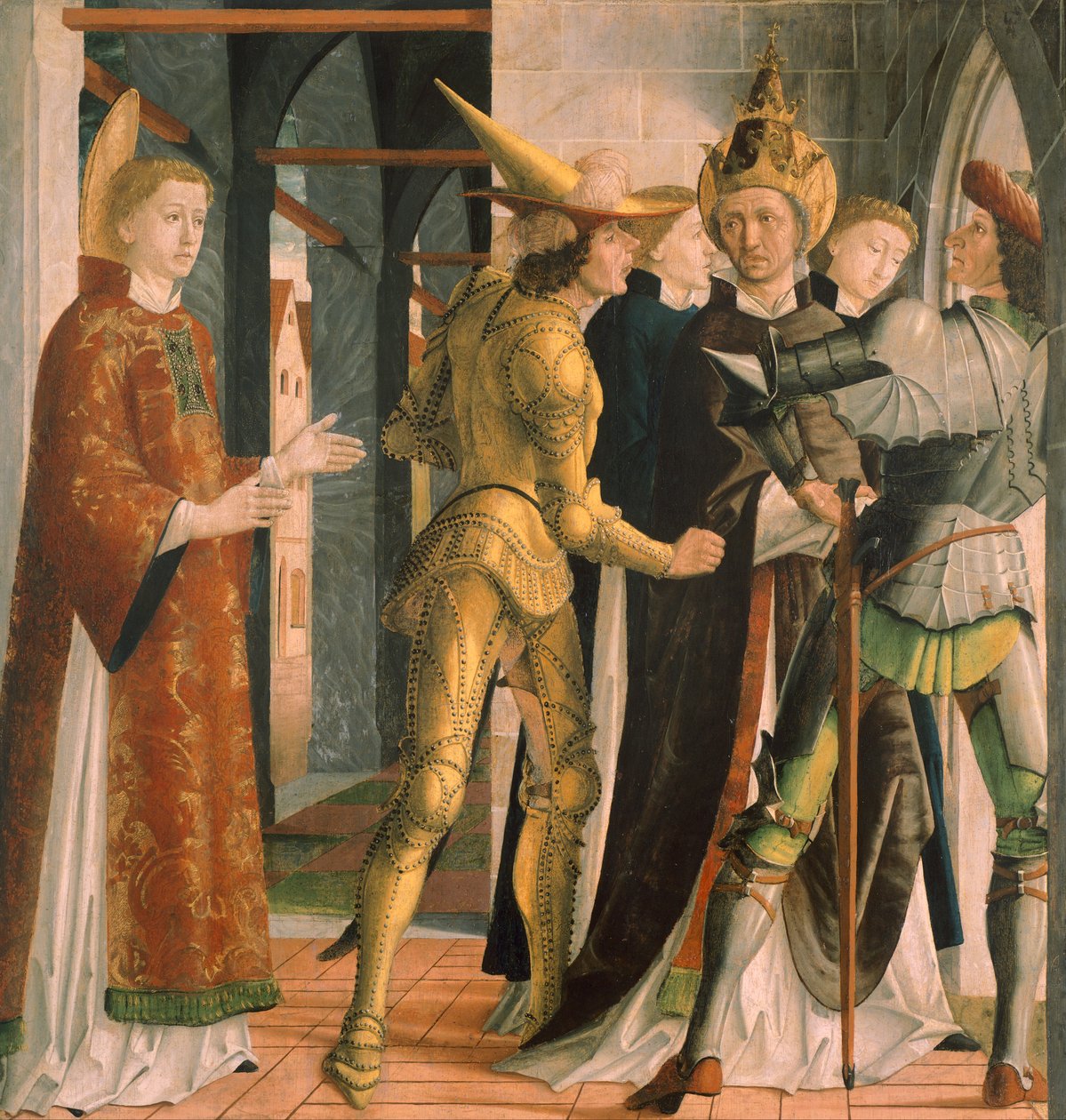 Papa Sixtus II, Aziz Lawrence
