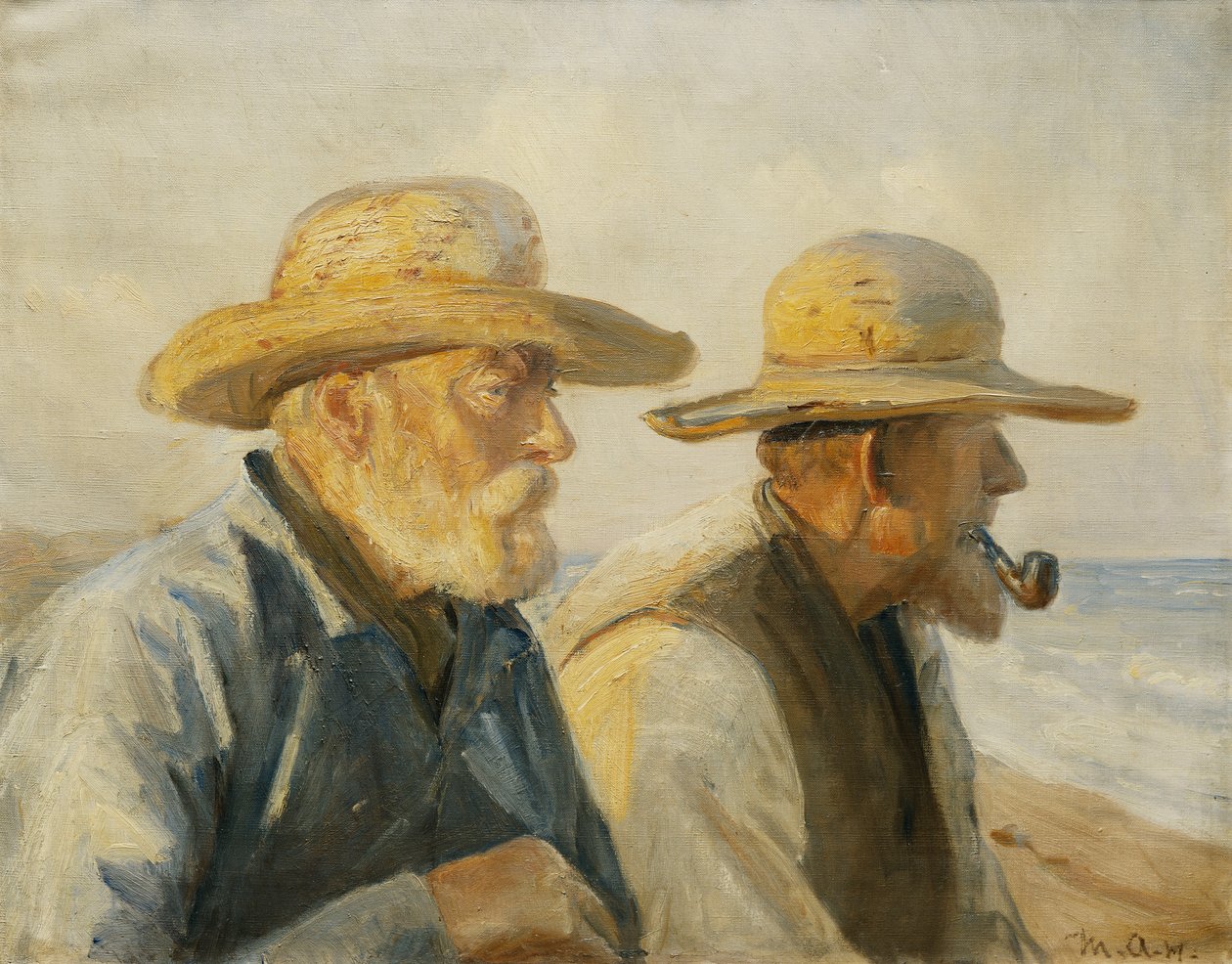 Eski Balıkçılar, by Michael Peter Ancher