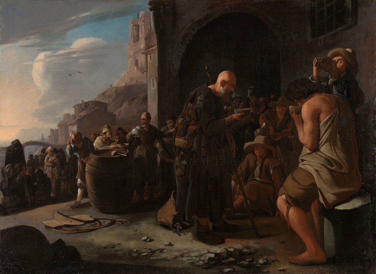 Susamış Canlandırıcı de dorstigen lavanta by Michael Sweerts