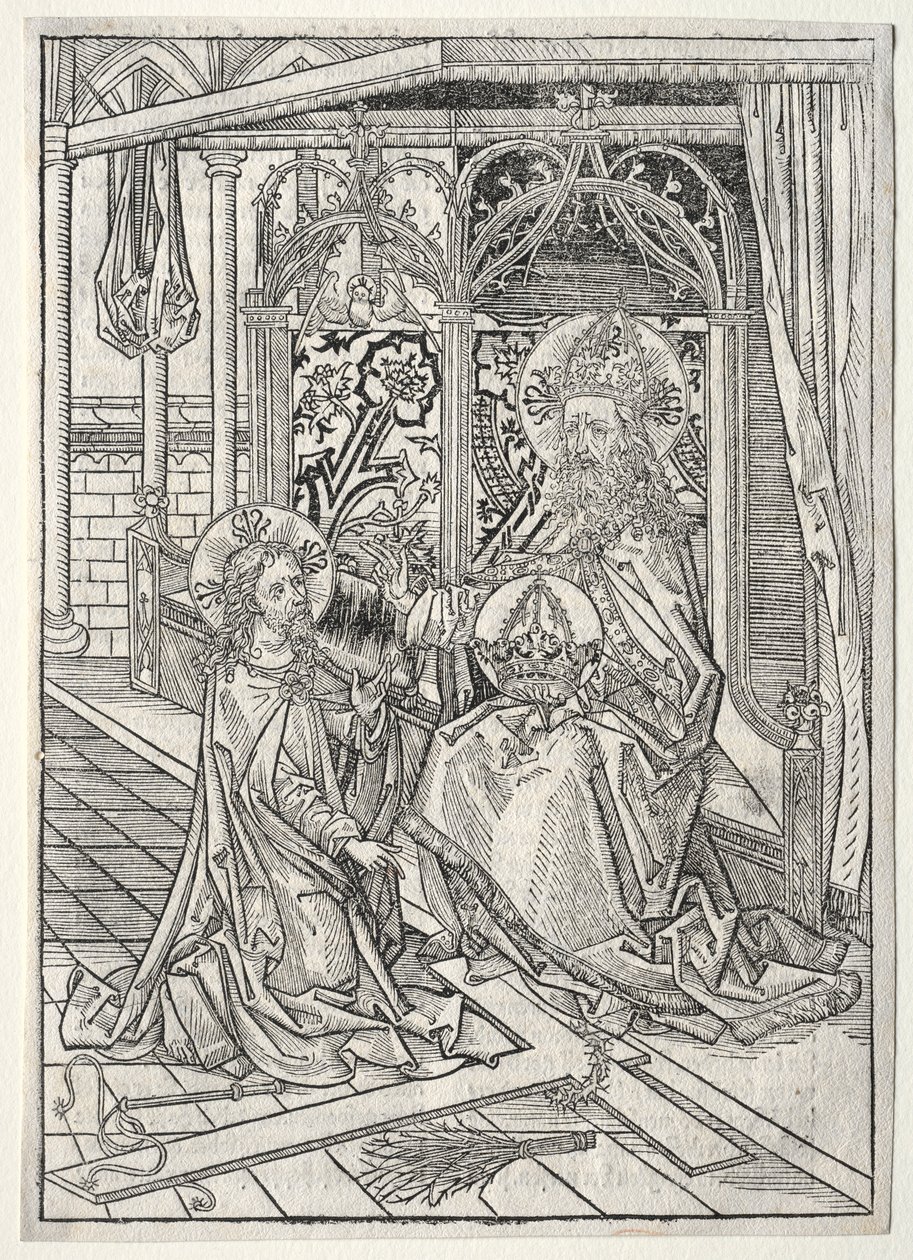 Hazine Bekçisi: Trinity, 1491. by Michael Wolgemut