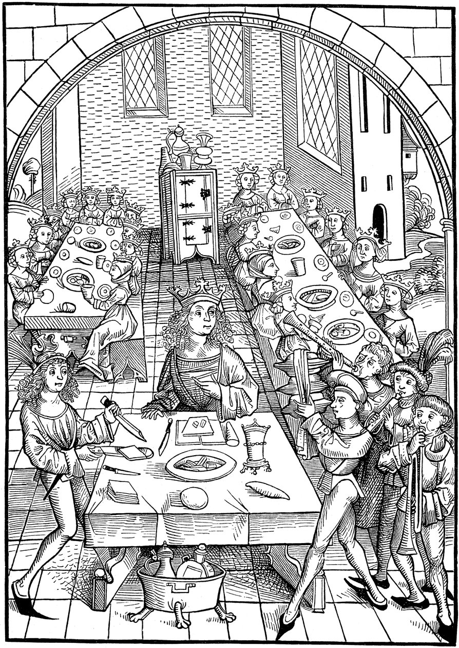 Schatzkammer kitabına örnek, 1490-1491 by Michael Wolgemut