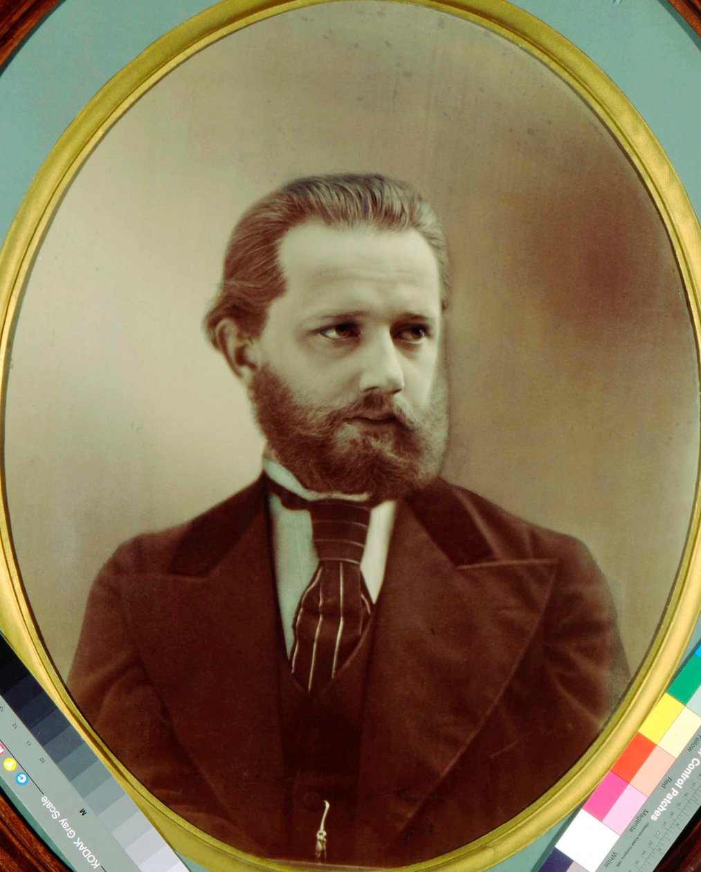 Peter Çaykovski, Rus besteci, 19. yüzyıl by Michail Michailovich Panov