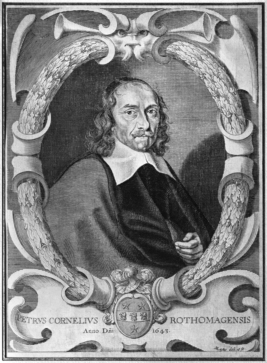Pierre Corneille (1606-84) 1643 by Michel Lasne