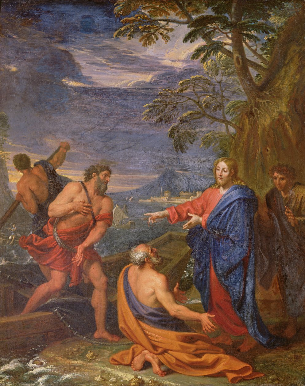 Aziz Peter ve Aziz Andrew Çağrısı by Michel des Gobelins Corneille