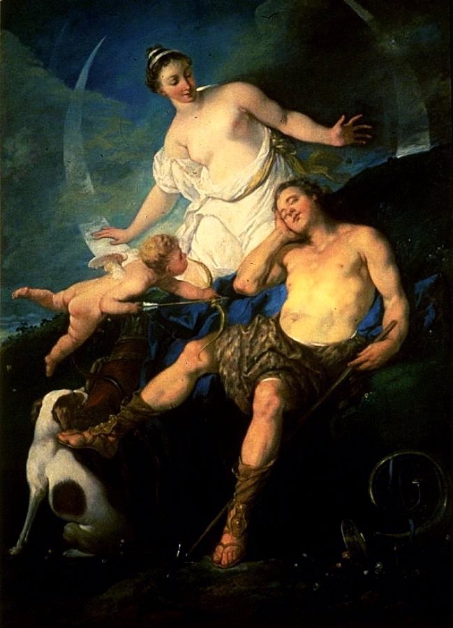 Diana ve Endymion by Michel Francois Dandre Bardon