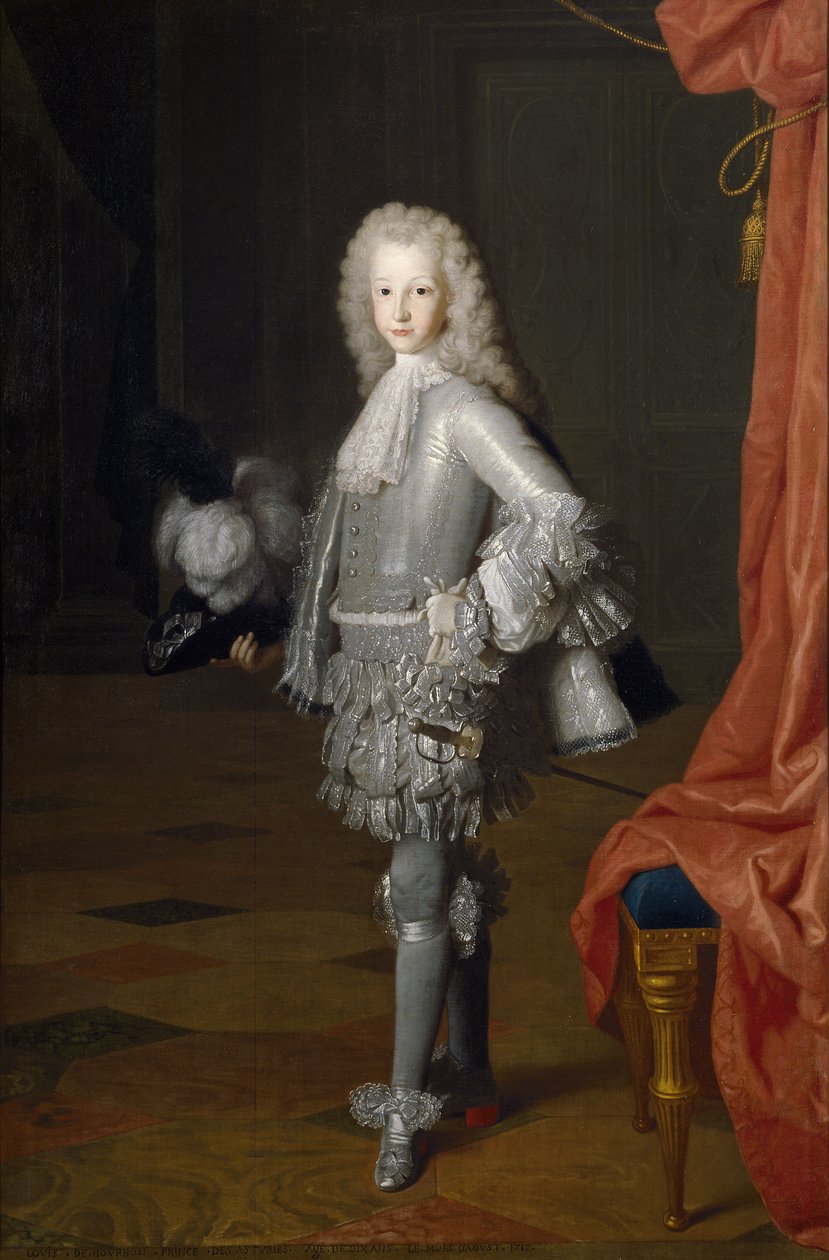 Louis I, Asturias Prensi olarak, 1717 by Michel Ange Houasse