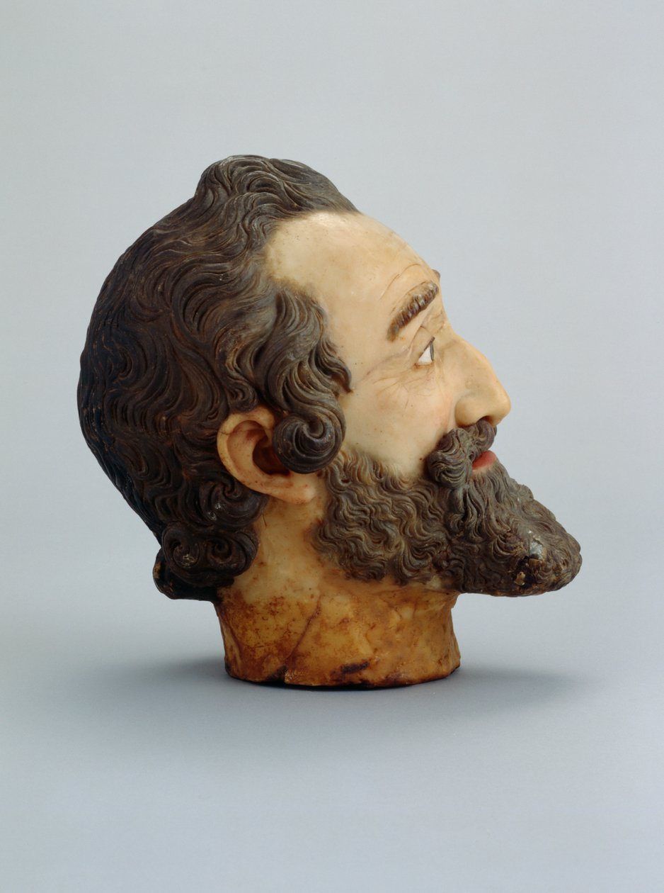 Fransa Kralı IV. Henry, c.1610 (mum) (ayrıca bkz. 312138 ve 312139) by Michel Bourdin