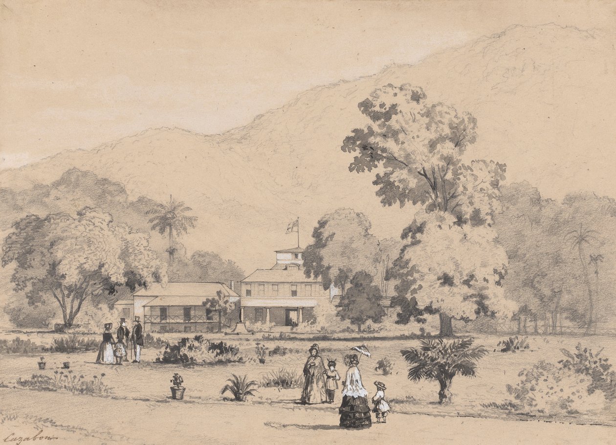 Vali Konutu, St. Anns by Michel Jean Cazabon