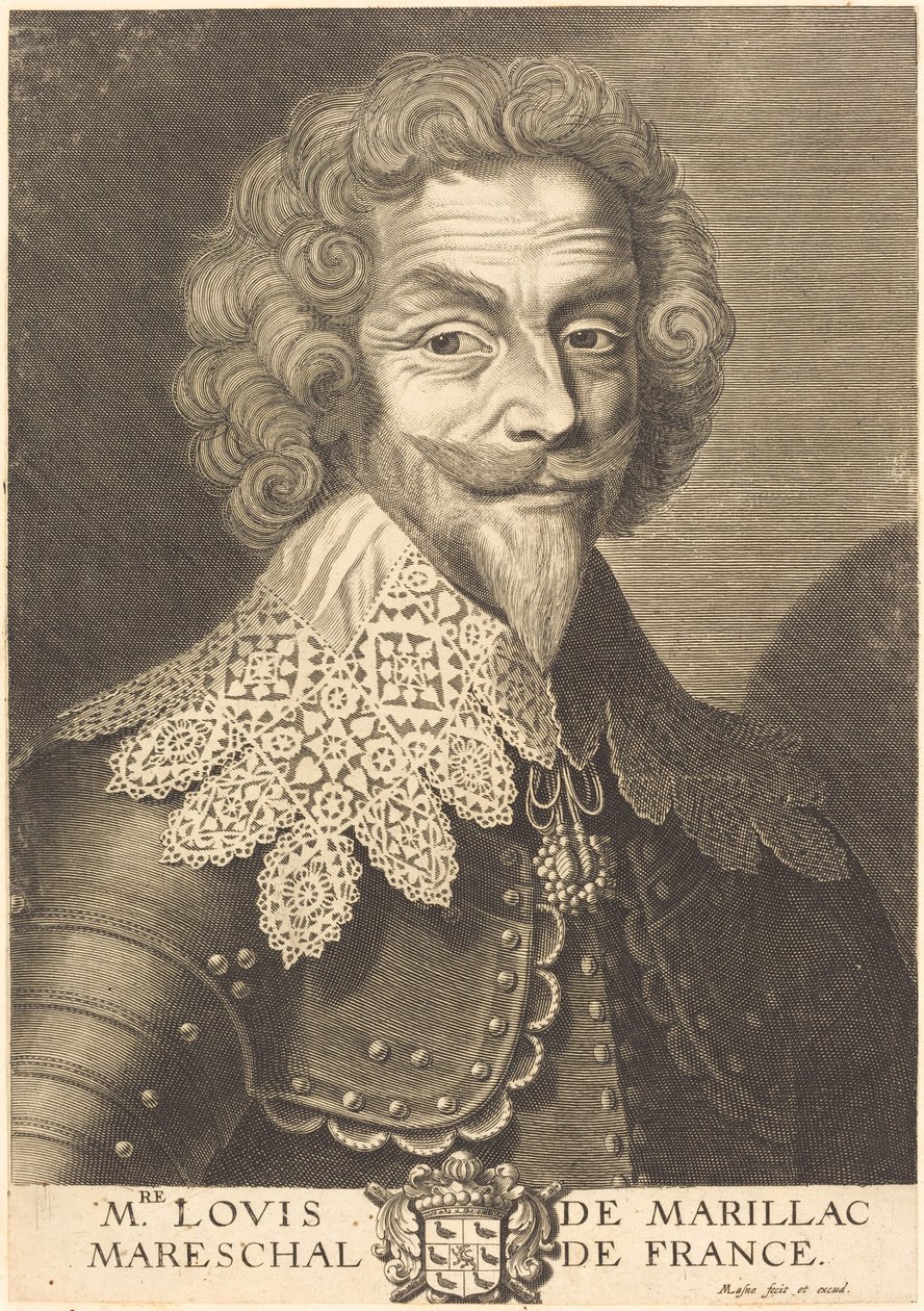 Louis de Marillac, Beaufort Dükü by Michel Lasne