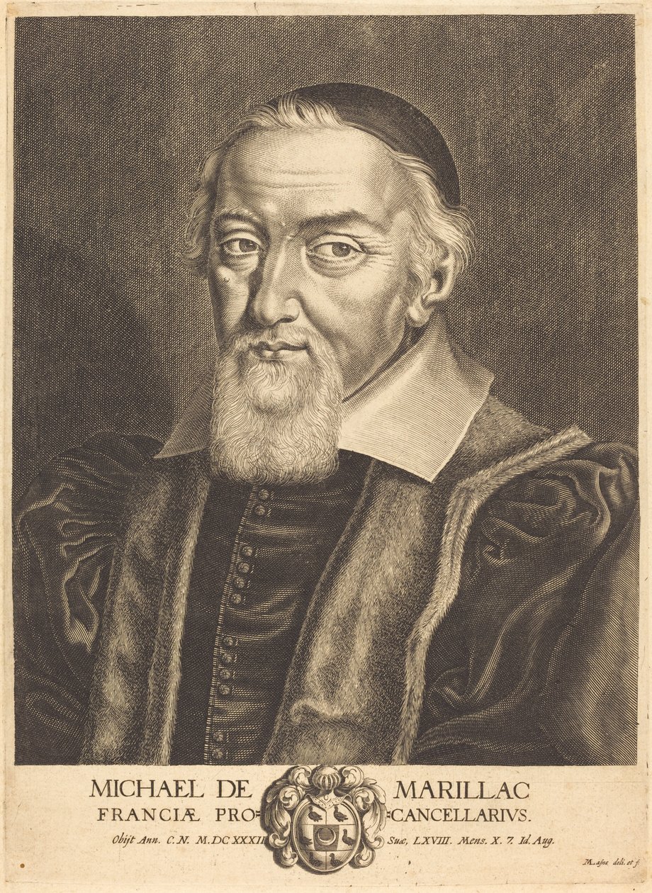 Michel de Marillac by Michel Lasne