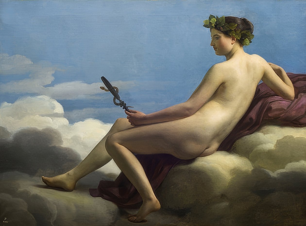 Bilgelik Alegorisi. 1823 by Michel Martin Drolling