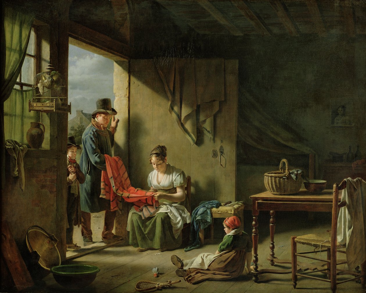 Pedlar, 1812 by Michel Martin Drolling
