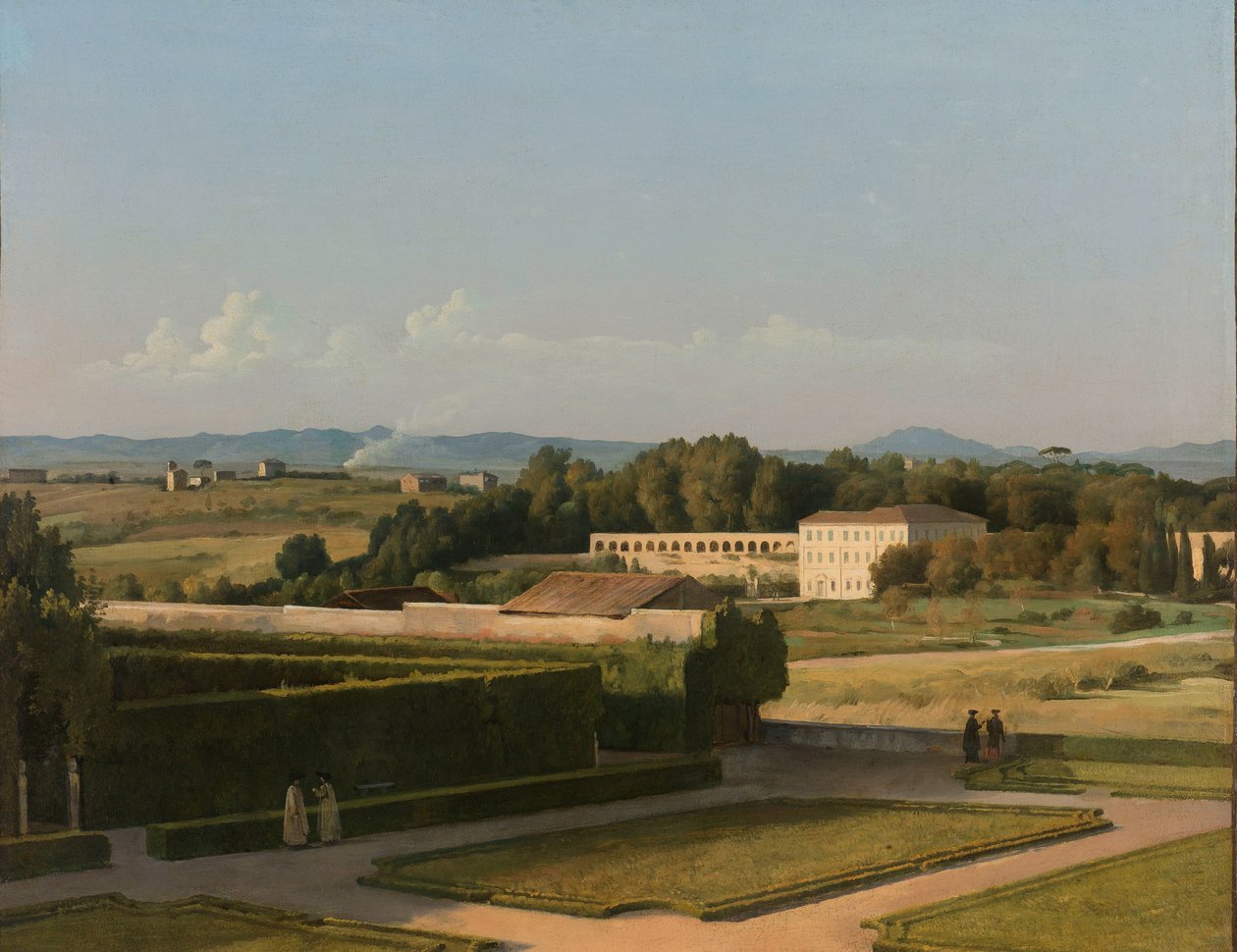 Villa Medici Bahçelerinin Görünümü Villa Medici