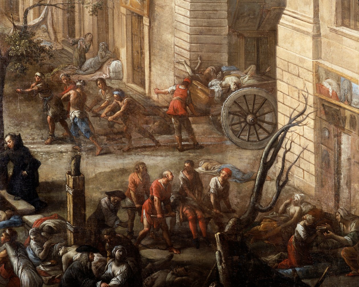 1720 vebası sırasında Belediye Binası