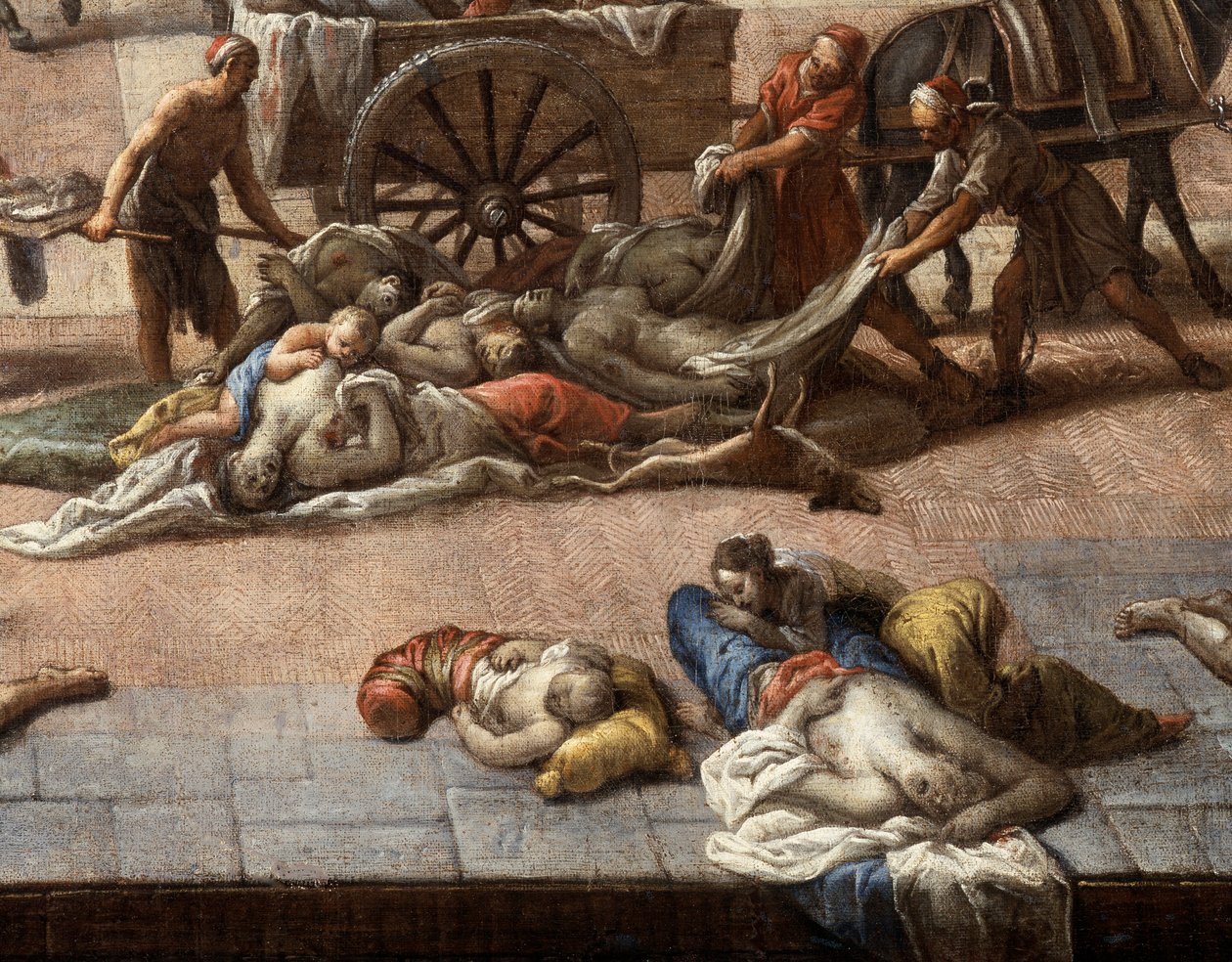 1720 vebası sırasında Belediye Binası