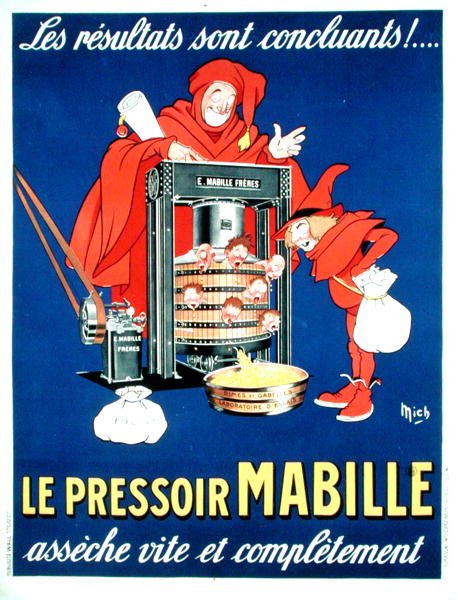 Yeni vergileri hicveden poster (renkli taş) by Michel called Mich Liebeaux