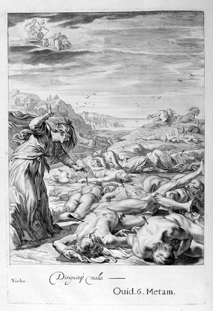 Apollo ve Diana, Niobe