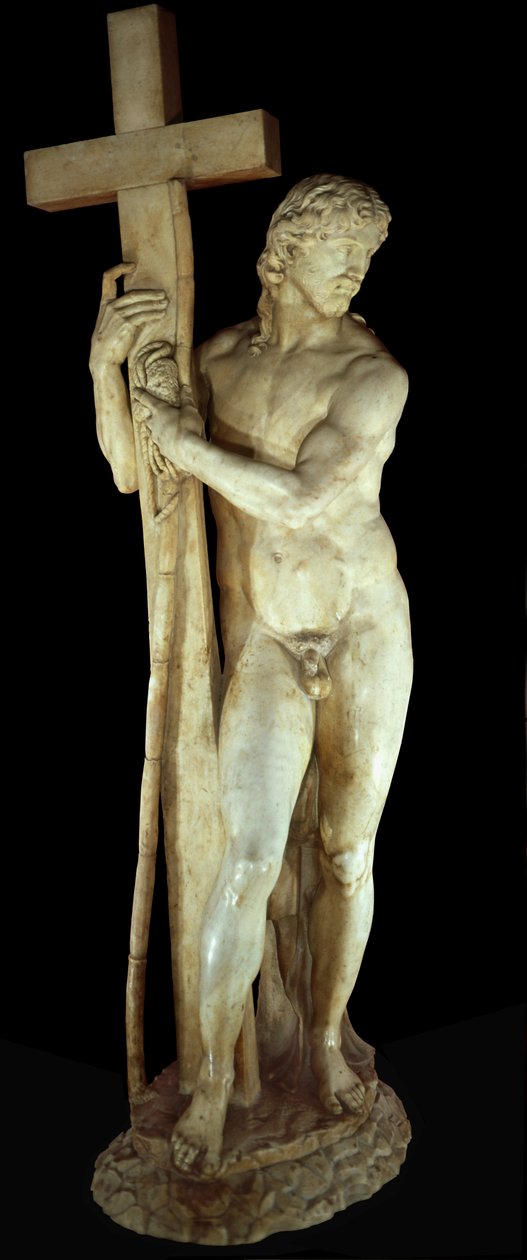 Kurtarıcı İsa, 1521 (mermer) by Michelangelo Buonarroti