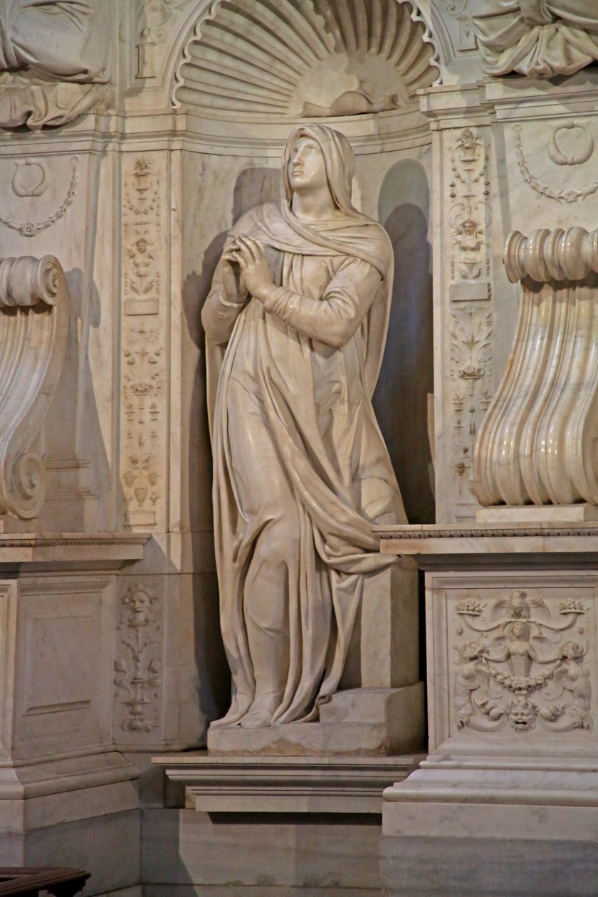 ಲೇಹ್, ಜೂಲಿಯಸ್ II ರ ಸಮಾಧಿಯಿಂದ, 1515 (ಮಾರ್ಬಲ್) ಟರ್ಕ್ by Michelangelo Buonarroti