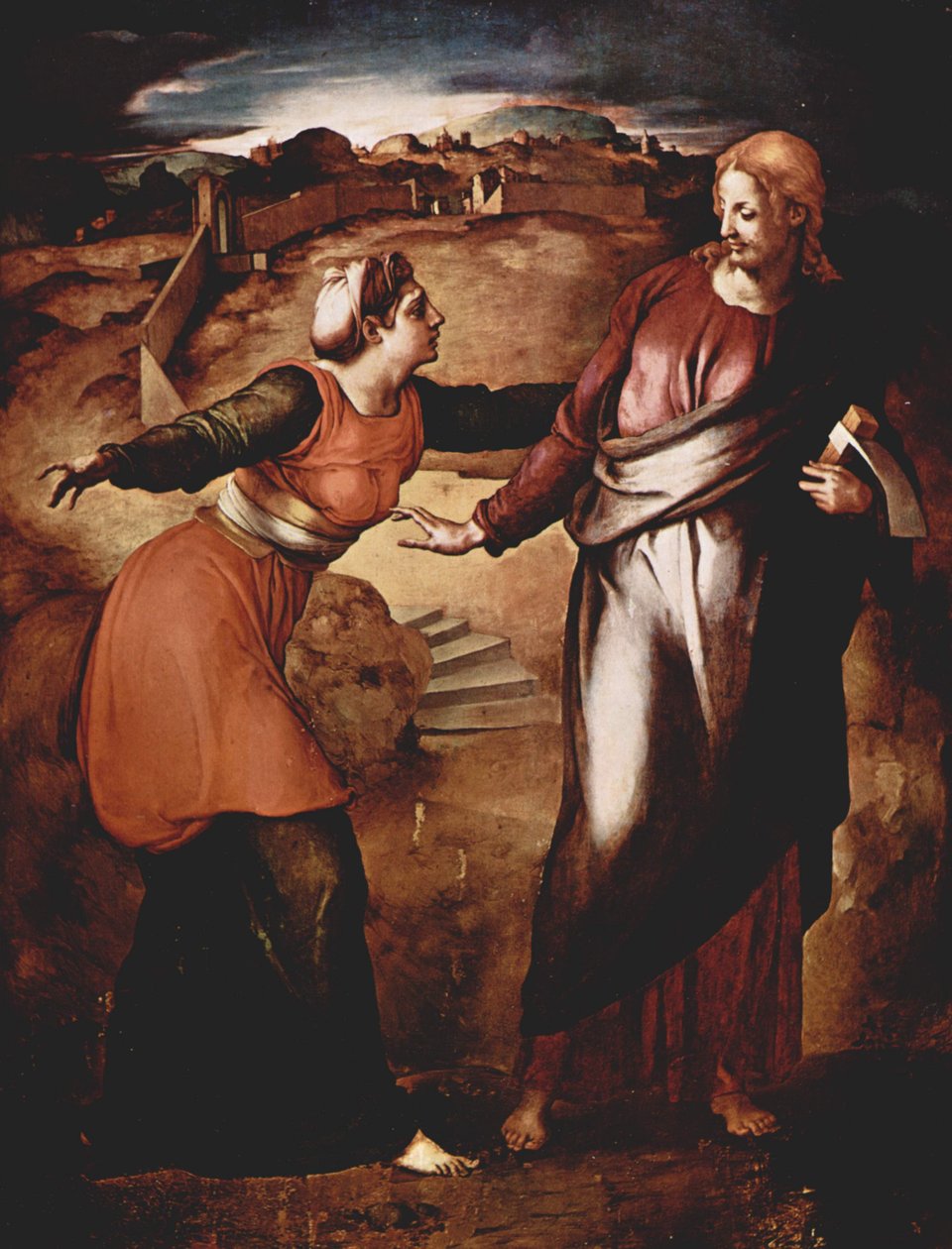 Noli ve alttan by Michelangelo Buonarroti