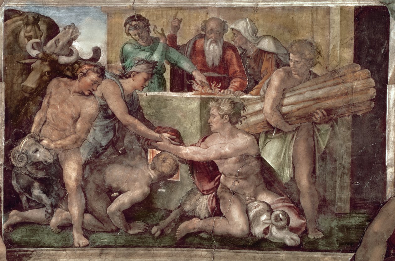 Sistine Şapeli Tavanı (1508-12): Nuh
