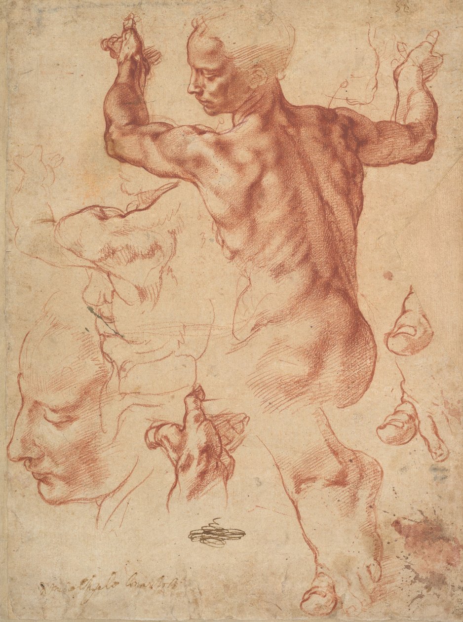 Yesu mu Baganga, 1663 by Michelangelo Buonarroti