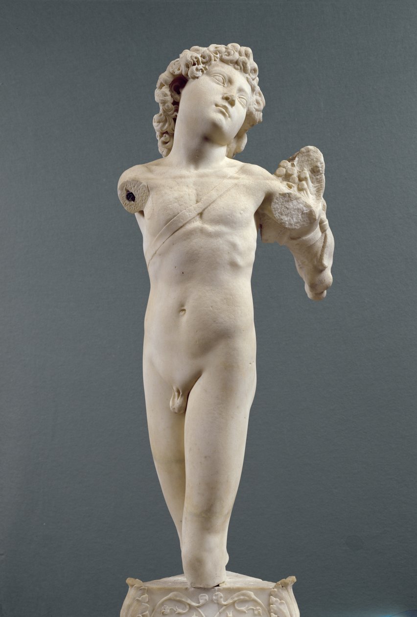 'Manhattan' Aşk Tanrısı, c.1494-96 (mermer) by Michelangelo Buonarroti