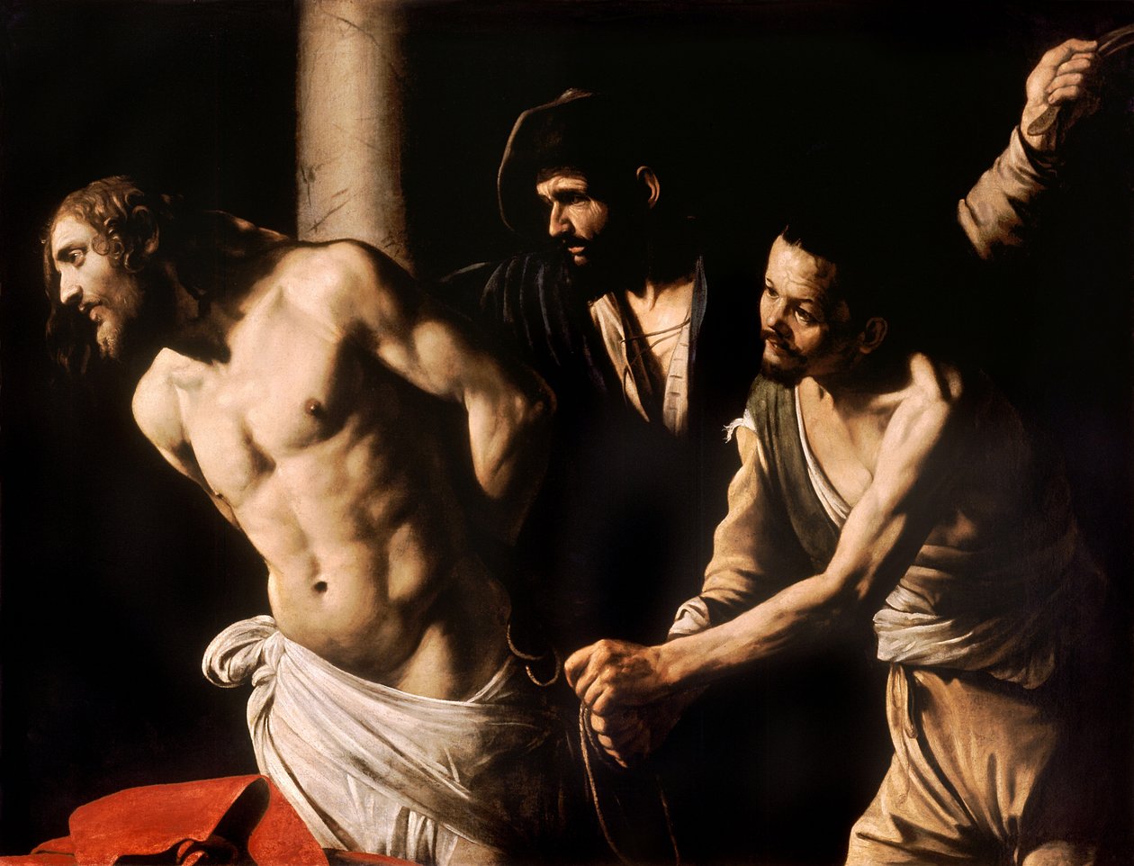 Sütundaki İsa by Michelangelo Merisi Caravaggio