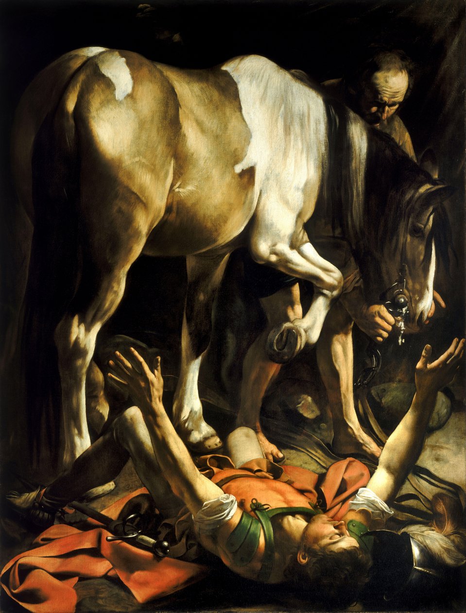 Şam Yolunda Dönüşüm by Michelangelo Merisi Caravaggio