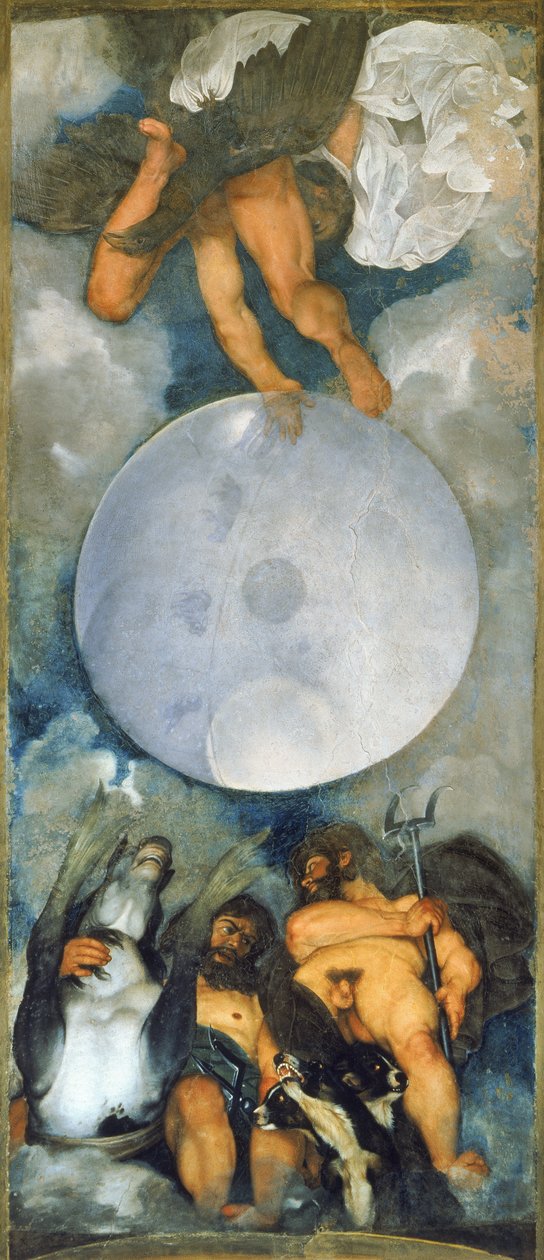 Jüpiter, Neptün ve Plüton by Michelangelo Merisi Caravaggio