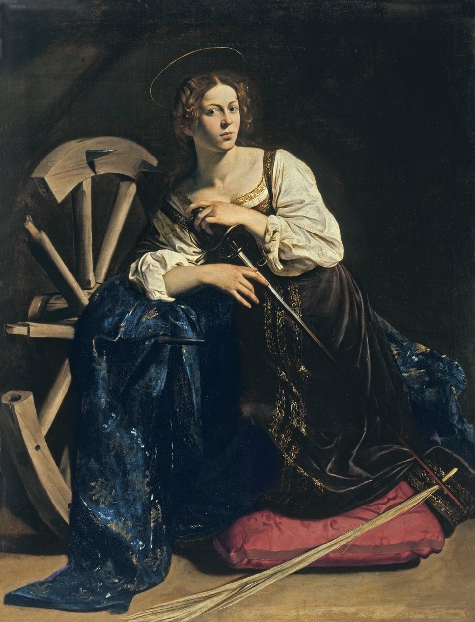 İskenderiye Aziz Catherine by Michelangelo Merisi Caravaggio